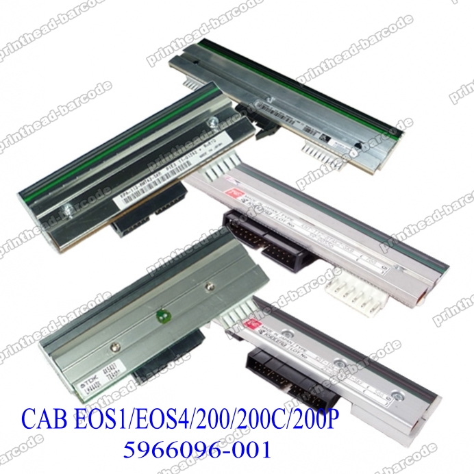 Printhead for CAB EOS1 EOS4 200 200C 200P 5966096-001 - Click Image to Close